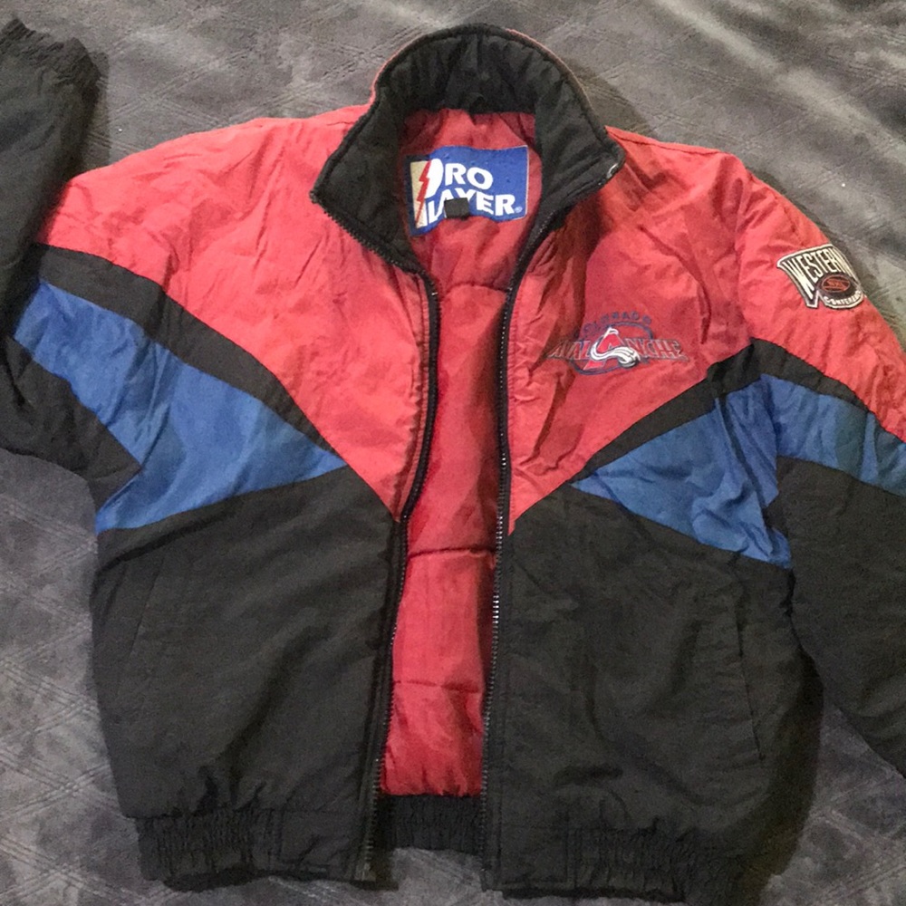 Vintage 90s Colorado Avalanche Jacket